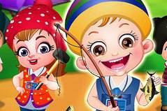Хейзел в Лагере - Baby Hazel Summer Camp